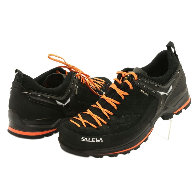 Sapatos Salewa Ms Mtn Trainer 2 Gtx M 61356-0933 preto laranja 3