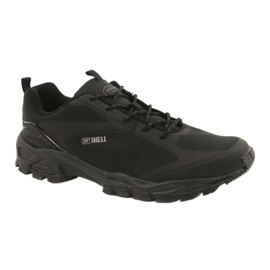Sapatos esportivos softshell impermeáveis ​​ADI para homens American Club HL16 preto 1