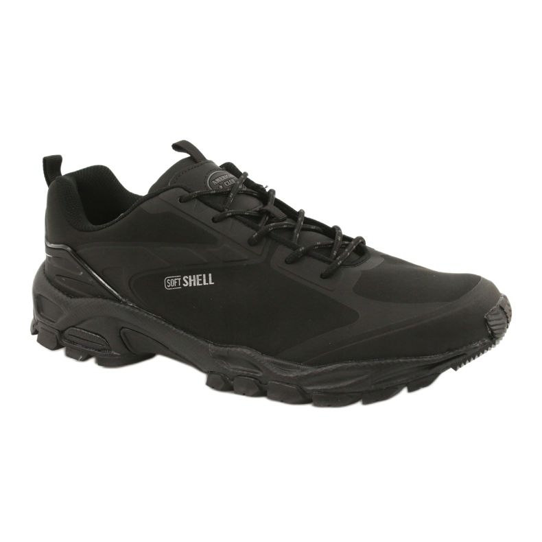 Sapatos esportivos softshell impermeáveis ​​ADI para homens American Club HL16 preto 1