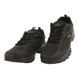 Sapatos esportivos softshell impermeáveis ​​ADI para homens American Club HL16 preto 2