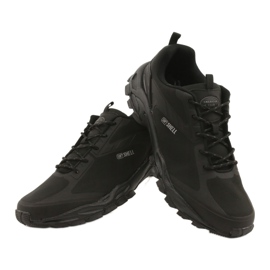 Sapatos esportivos softshell impermeáveis ​​ADI para homens American Club HL16 preto 5