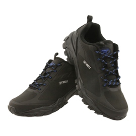 American Club ADI amarrado tênis esportivo americano impermeável soft-shell HL17 preto azul 3