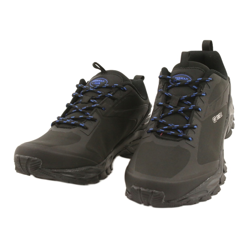American Club Sapatos esportivos femininos Softshell impermeável HL18 preto 1