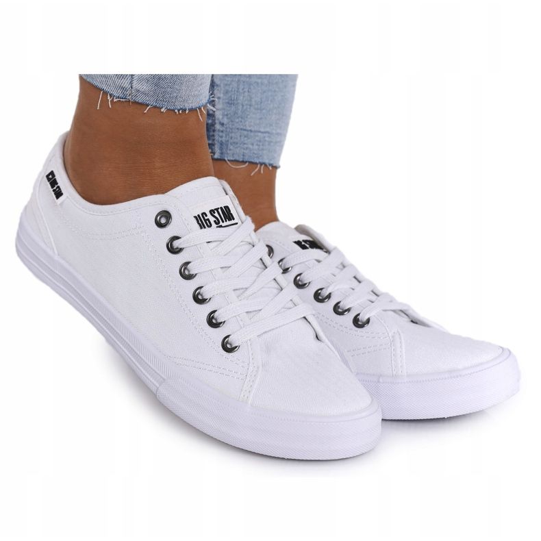 Sapatos Big Star W W274835 Branco 4