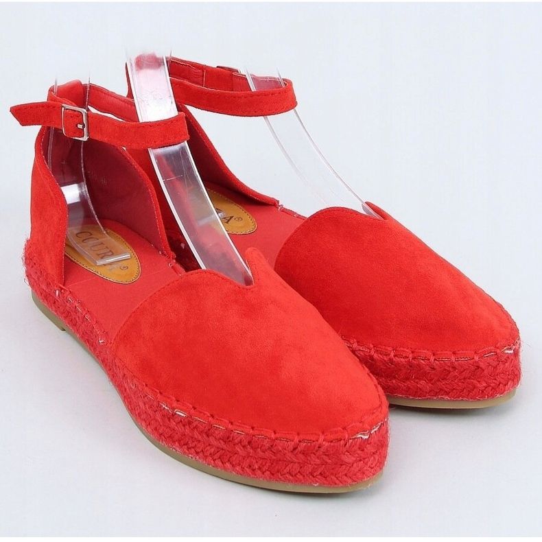 Alpercatas para mulheres com um corte vermelho 1219 vermelho 1 Alpercatas para mulheres com um corte vermelho 1219 vermelho 1