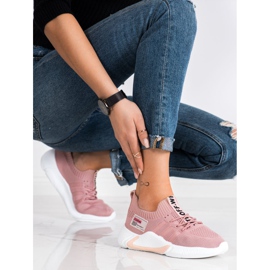 ARTIKER Sapatos esportivos rosa branco off 2