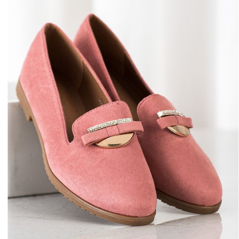 SHELOVET Senhores elegantes com zircônia cúbica rosa 2