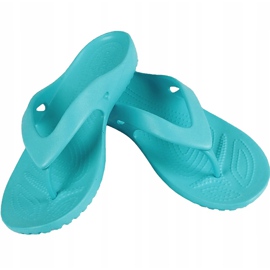 Sandálias femininas Kadee Ii Flip W da Crocs turquesa 202492 40M azul 1