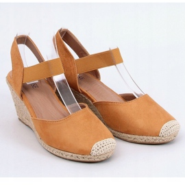 Alpercatas em cunha camelo 9R50 Camel multicolorido 1
