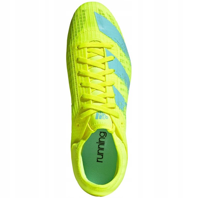 Sapatos masculinos adidas Sprintstar spikes green FW2237 verde 1