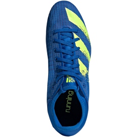 Sapatos masculinos adidas Sprintstar spikes blue FY0325 azul 1
