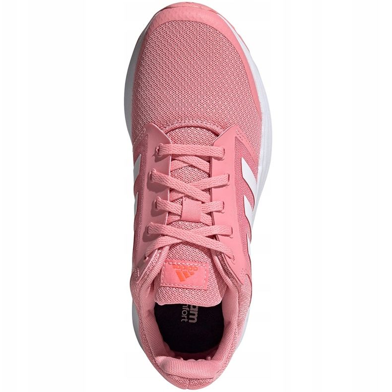 Tênis de corrida feminino adidas Galaxy 5 rosa FY6746 1