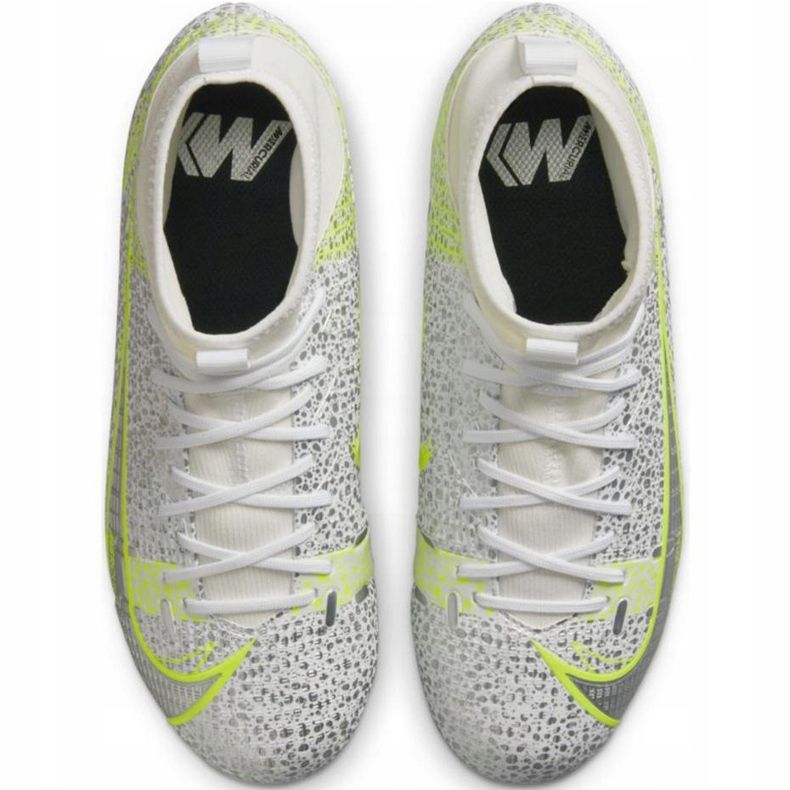 Nike Mercurial Superfly 8 Academy FG / MG Junior CV1127 107 chuteiras prata 1