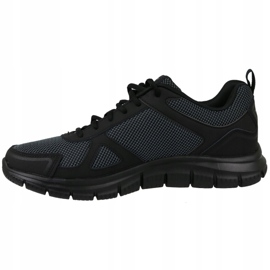Calçados Skechers Track M 52630-BBK preto 1 Calçados Skechers Track M 52630-BBK preto 1