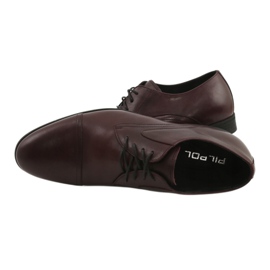 Sapatos amarrados marrom Pilpol 1674 multicolorido 4