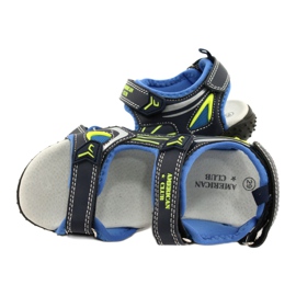 American Club Capa de couro americano RL23 azul marinho azul verde 3