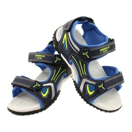 American Club Capa de couro americano RL23 azul marinho azul verde 4