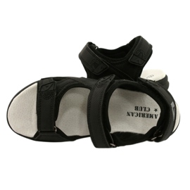 American Club Sandálias esportivas em couro HL09 / 21 preto 3