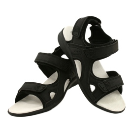 American Club Sandálias esportivas em couro HL09 / 21 preto 4