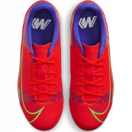 Chuteira Nike Mercurial Vapor 14 Academy FG / MG Junior CV0811 600 vermelho vermelho 1