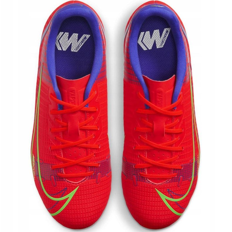 Chuteira Nike Mercurial Vapor 14 Academy FG / MG Junior CV0811 600 vermelho vermelho 1