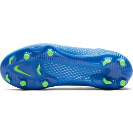 Chuteiras Nike Phantom Gt Academy Df FG / MG Junior CW6694 400 azul azul 1