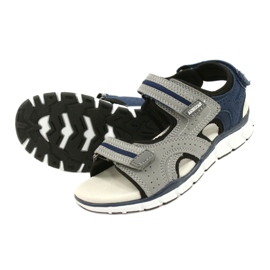 American Club Esportes Sports Boys Leather Insert Es33/21 Gray cinza 2