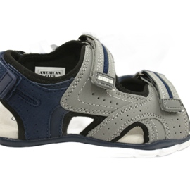 American Club Esportes Sports Boys Leather Insert Es33/21 Gray cinza 5