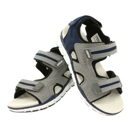 American Club Esportes Sports Boys Leather Insert Es33/21 Gray cinza 4