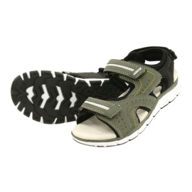 American Club Inserir Esportes de Couro de Esportes Es33/21 Khaki verde 3