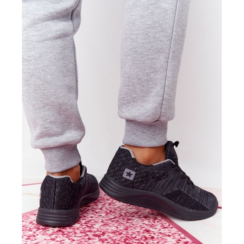 NEWS Calçados Esportivos Femininos Comfort Foam Preto Longa Distância 2