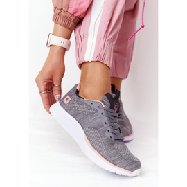 NEWS Calçados Esportivos Femininos Comfort Foam Grey Longa Distância cinza 2