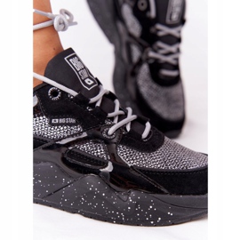 Sapatos esportivos femininos Memory Foam Big Star HH274325 Preto 1