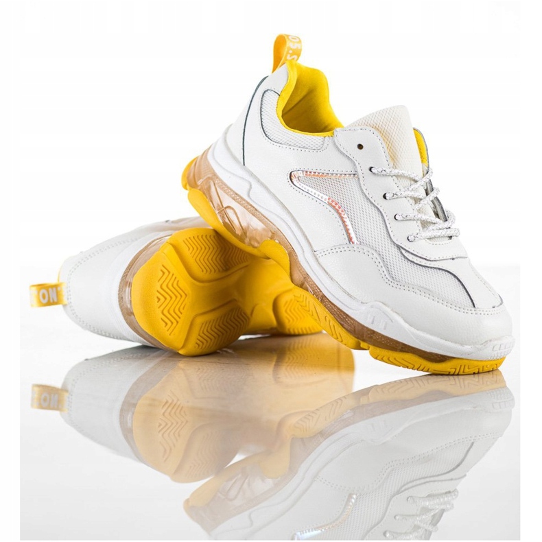 Goodin Tênis de couro branco 1