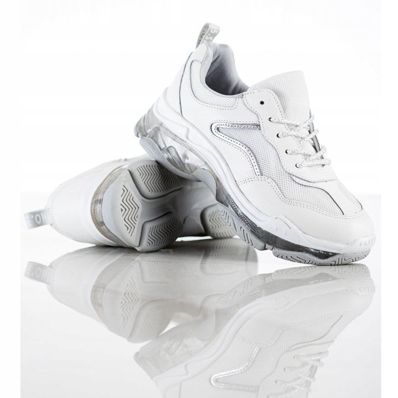 Goodin Tênis de couro branco 1