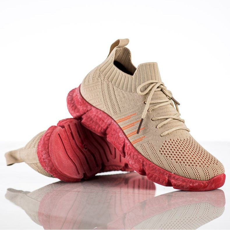 SHELOVET Tênis a céu aberto na plataforma bege 1