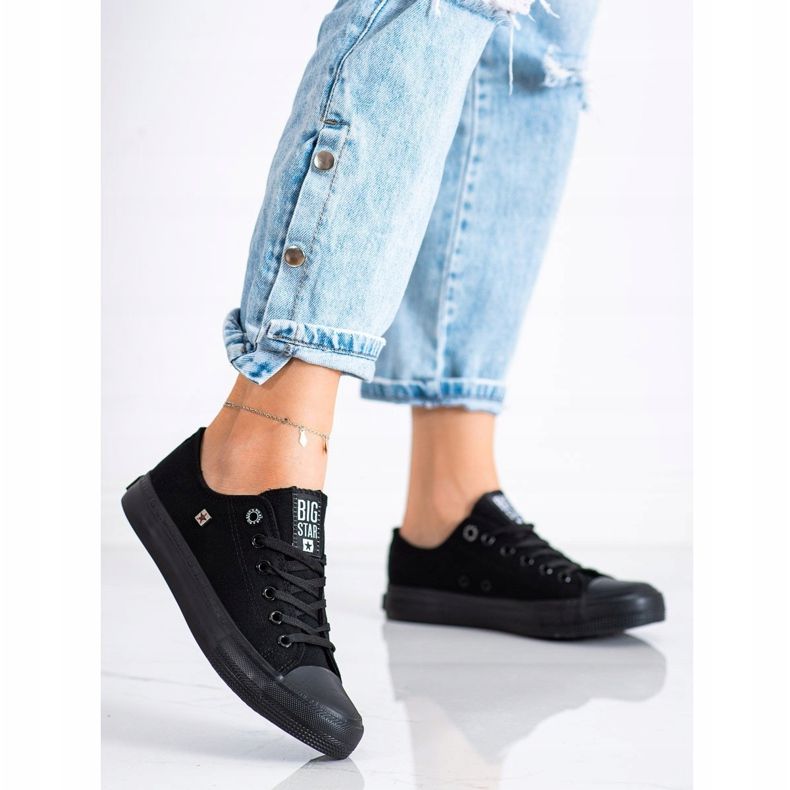 Tênis feminino Big Star AA274009 preto 1
