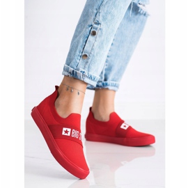 Tênis feminino Big Star FF274220 vermelho 1