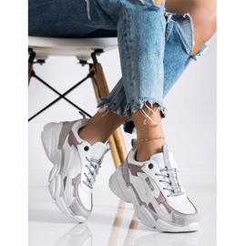 Tênis feminino Big Star HH274255 branco 2