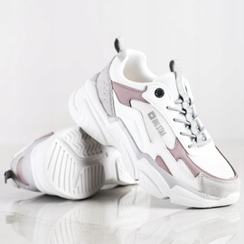 Tênis feminino Big Star HH274255 branco 1