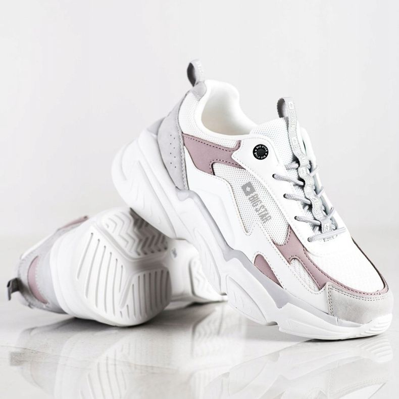 Tênis feminino Big Star HH274255 branco 1