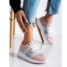 Tênis feminino Big Star HH274353 rosa 1