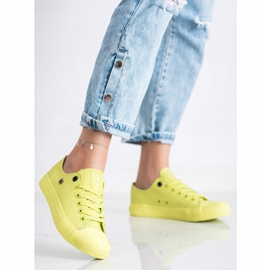 Tênis feminino Big Star AA274012 verde 1