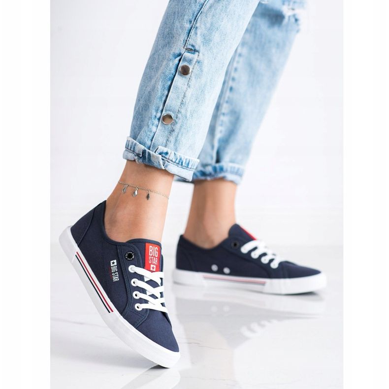 Tênis feminino Big Star HH274063 azul 1