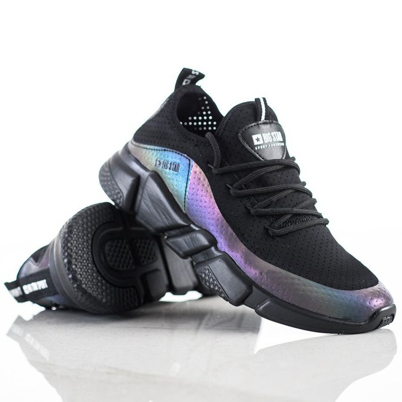 Tênis feminino Big Star FF274A053 preto 1