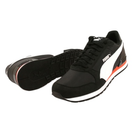 Sapatos Puma St Runner V2 Nl M 365278 33 branco preto laranja 3