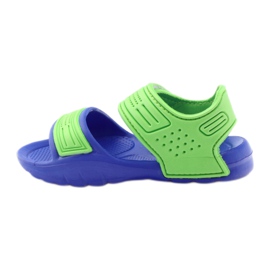 Sandálias aquáticas American Club 0333 azul verde 3