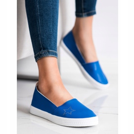 Kylie Tênis Slip-on azul 1