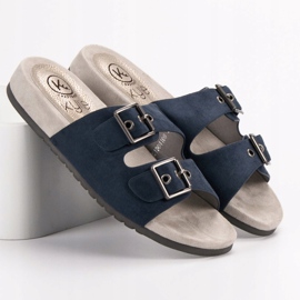 Kylie Chinelos Clássicos Azul Marinho 2