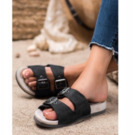 Kylie Chinelos Clássicos Pretos 2